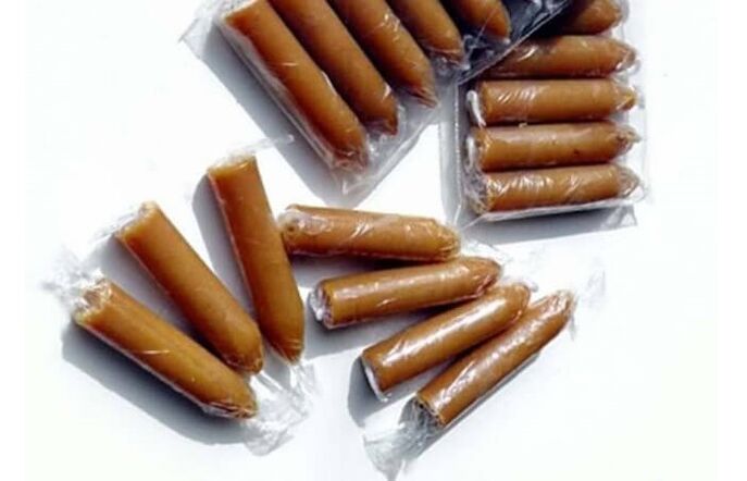 prostatitiserako propoliarekin supositorioak